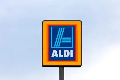 Aldi store sign - Aldi nappies