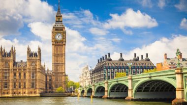 Big Ben and the houses of Parliament - Windrush scandal