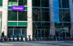 StubHub sign on building regarding the CMA stopping Viagogo from taking over StubHub
