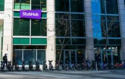 StubHub sign on building regarding the CMA stopping Viagogo from taking over StubHub