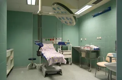 Gynecological exam room - postcode lottery