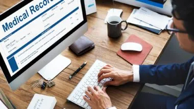 Doctor sending medical records regarding the Harbottle Surgery data breach group action open claim