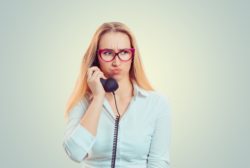 Unsolicited phone calls.