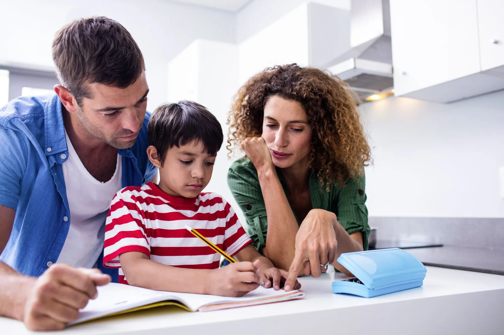 Parents helping son with hw regarding legal action filed against remote working in UK