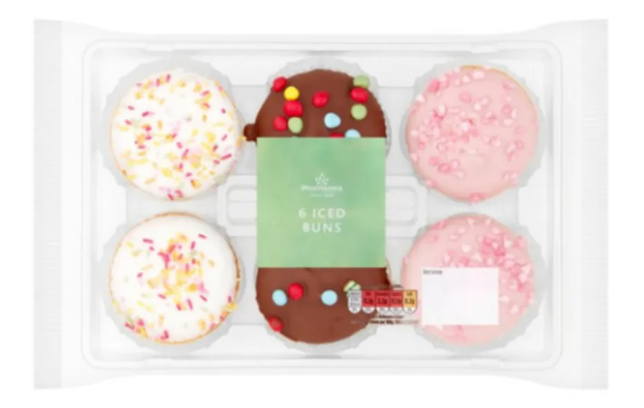 Morrisons Recalls its 6-Pack of Iced Buns Due to Milk Not Being Emphasised on the Label