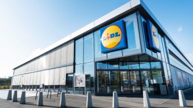 Lidl storefront