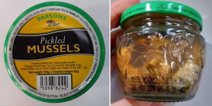 Pickled Mussels recalled