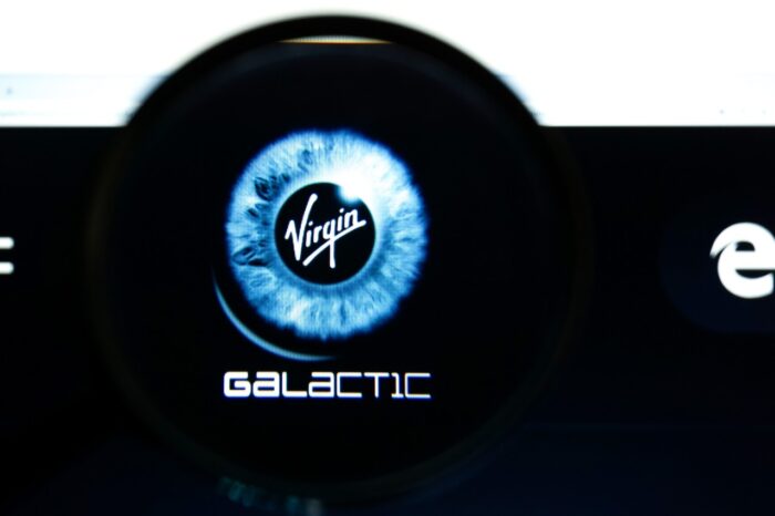 Official website, homepage of Virgin Galactic