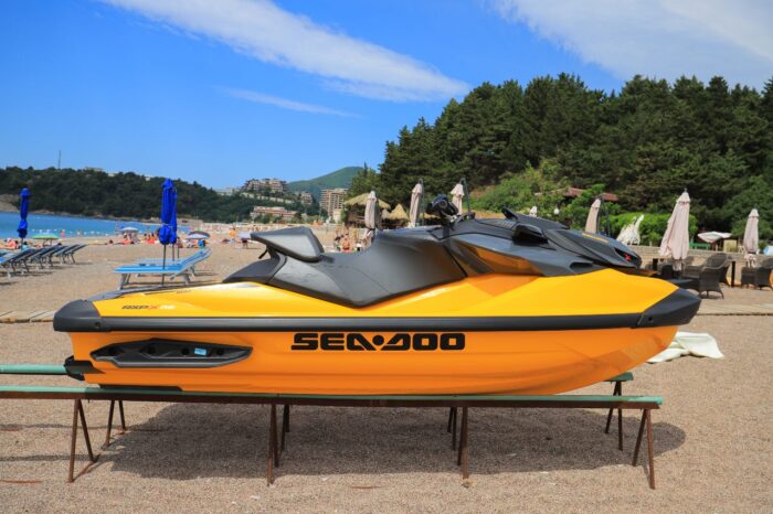 Jet Ski Sea-Doo on the beach, Sea-Doo recall, product safety